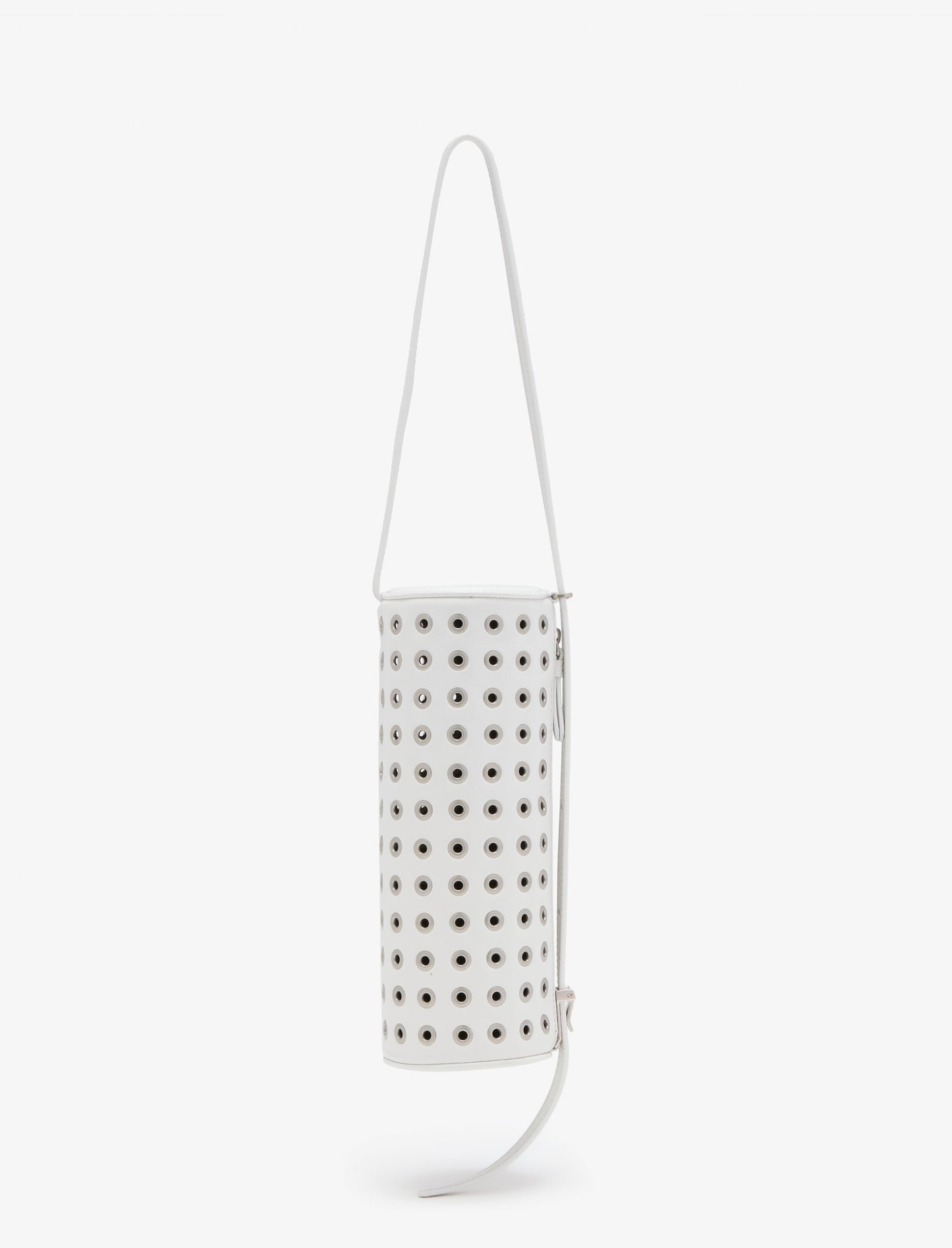 Silo Bag in Eyelet Covered Nappa