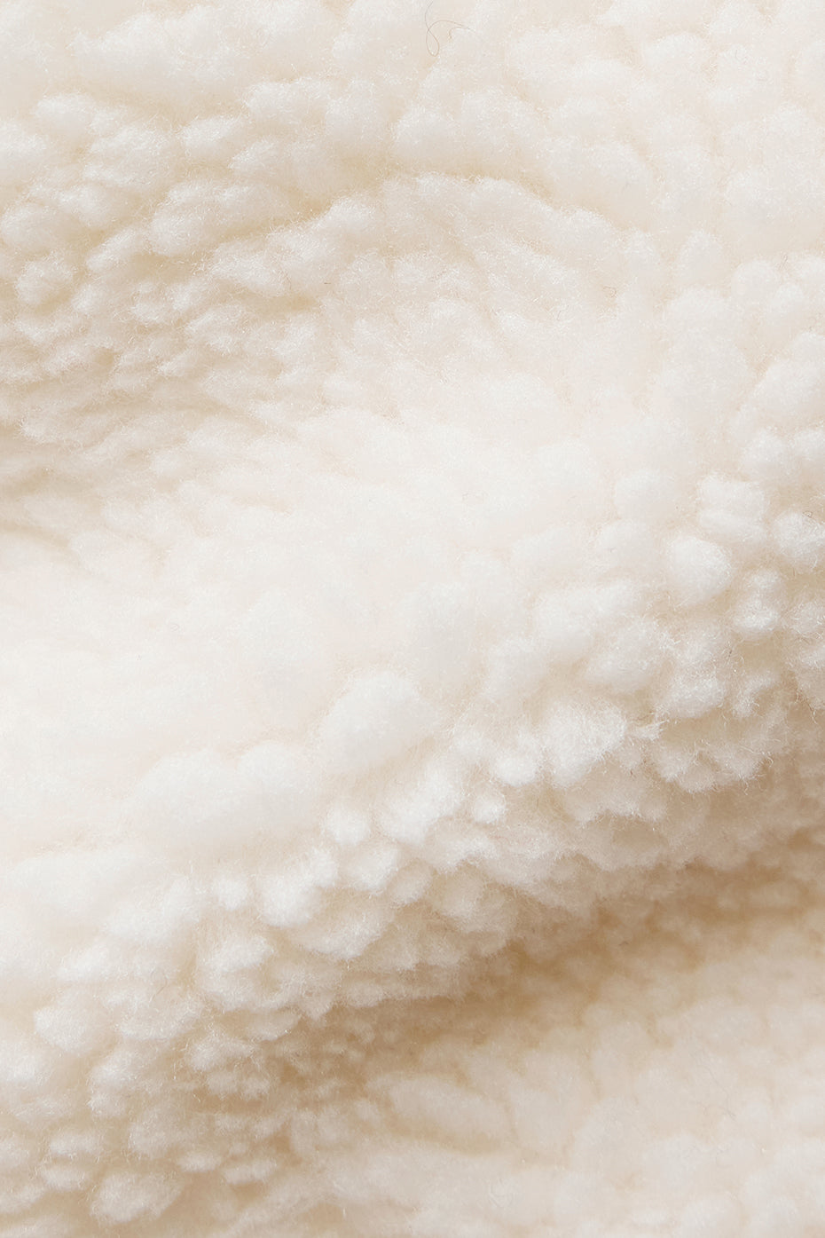 Sherpa Main Act Corset Puffer - Ivory