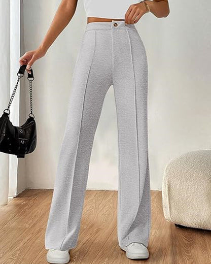 Ultra-Stretch Ponte Flare Leg Knit Pants