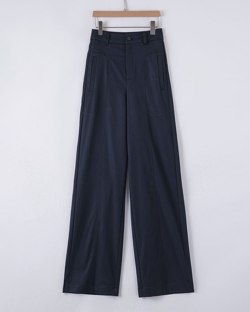 Women’s Loose Fit Draped Wide Leg Pants