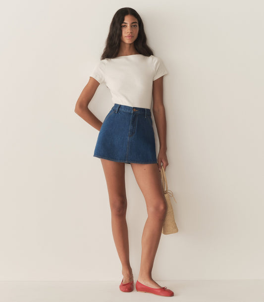 CECILIE SKIRT -- AVIGNON WASH