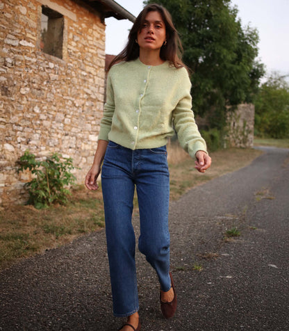 DIANA CROP JEAN -- ROUSSEAU WASH