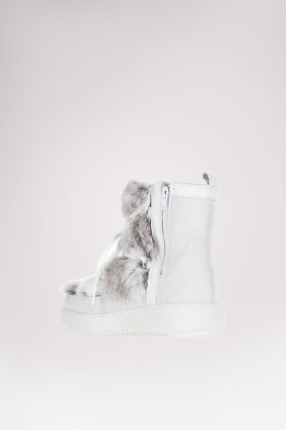 Anet Zip Women's Suede and Fur Boot