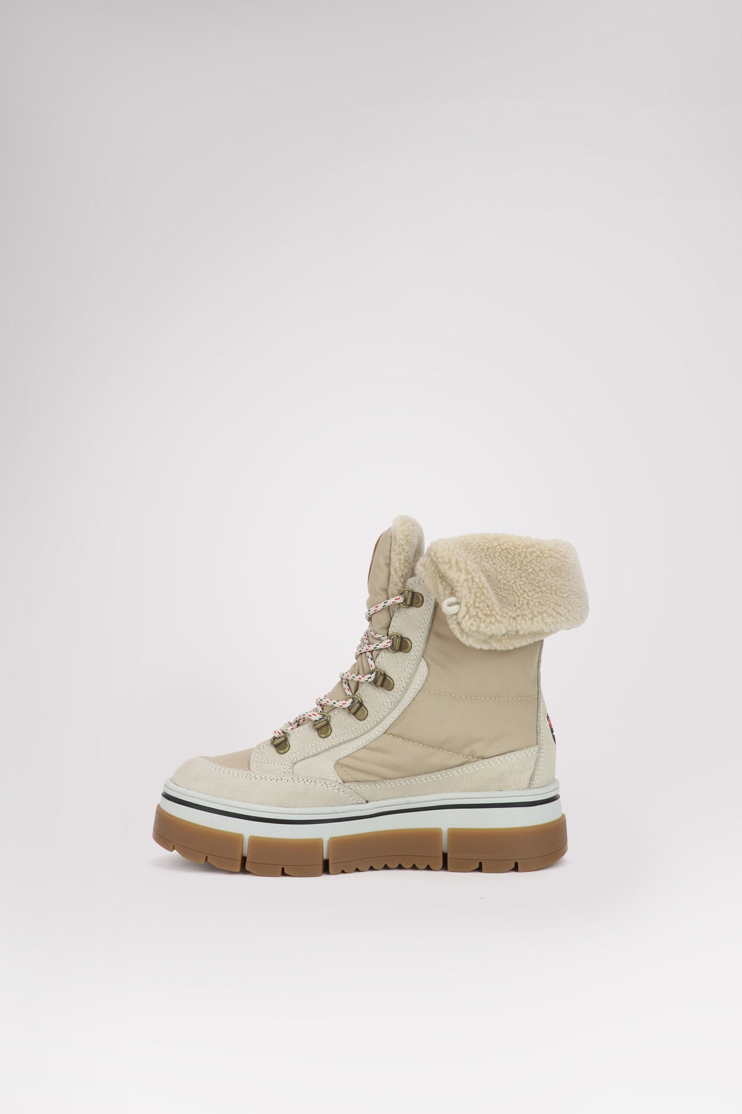 Henta Women's Lace Up Boot w/Ice Gripper