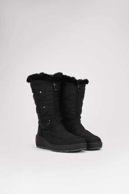 Louisa Women's Zip Up High Boot w/Ice Gripper