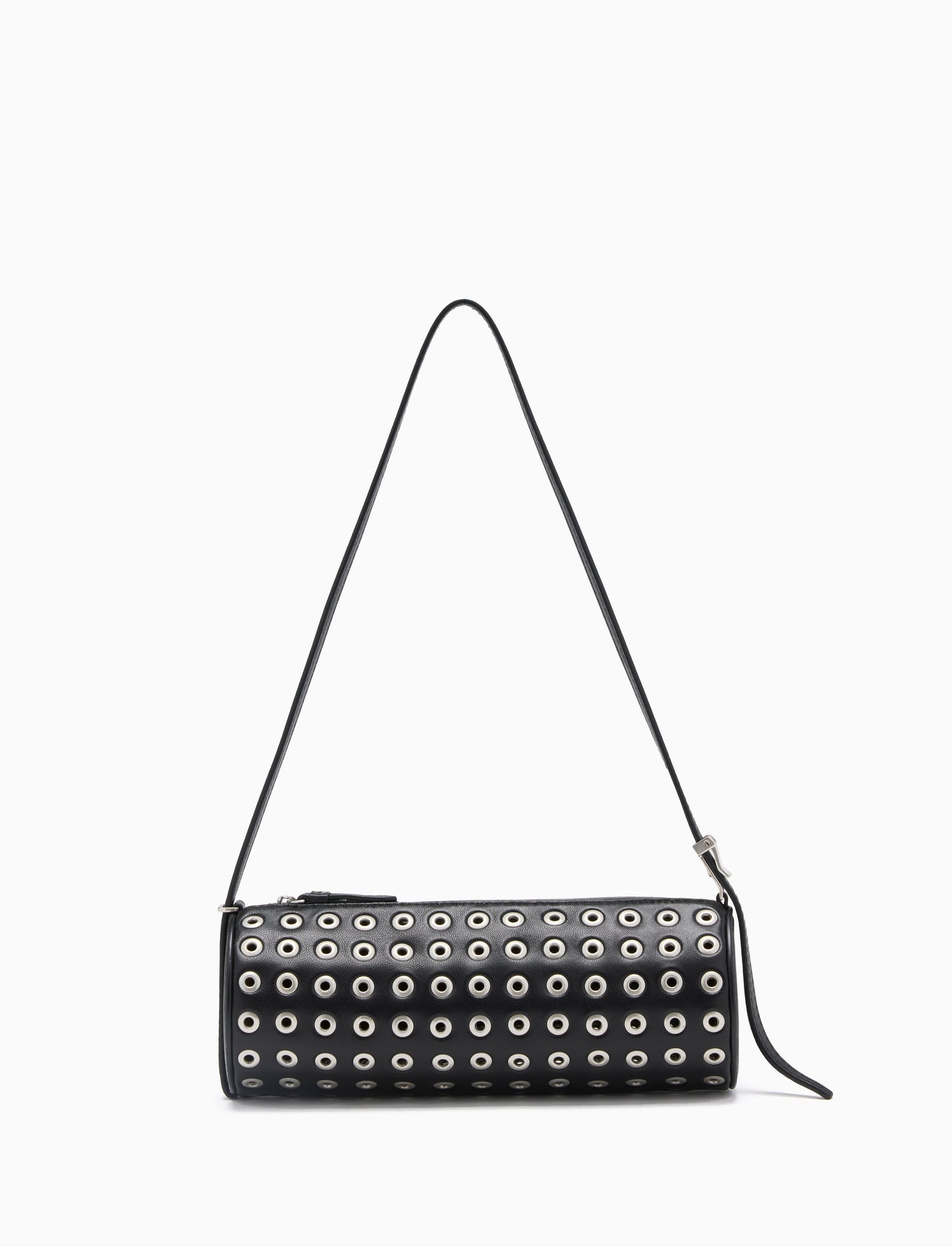 Silo Bag in Eyelet Covered Nappa