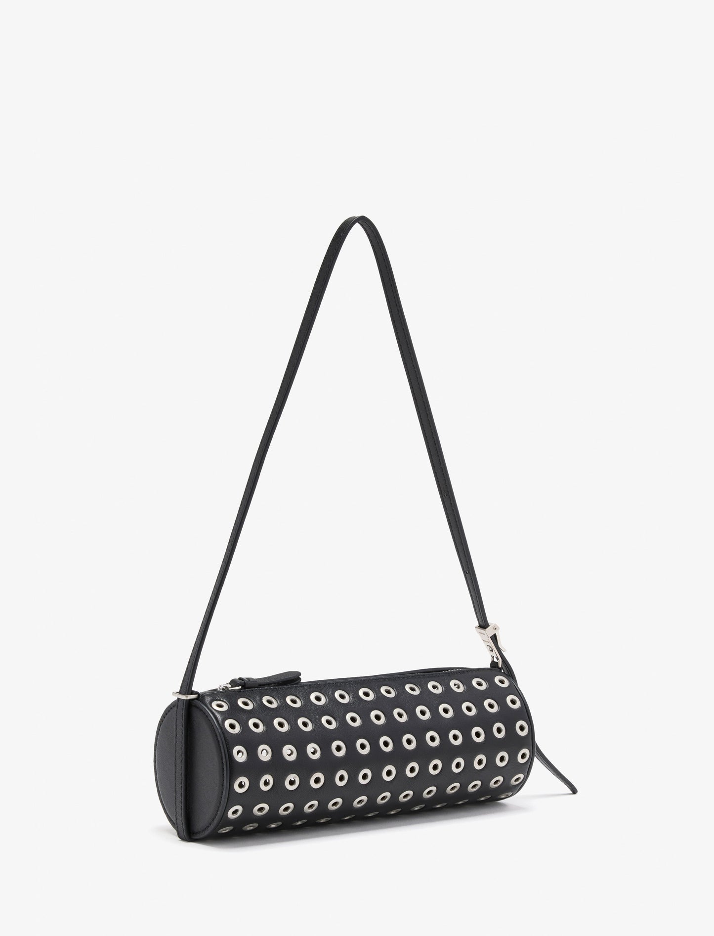 Silo Bag in Eyelet Covered Nappa
