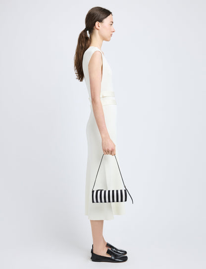 Silo Bag in Pieced Stripes