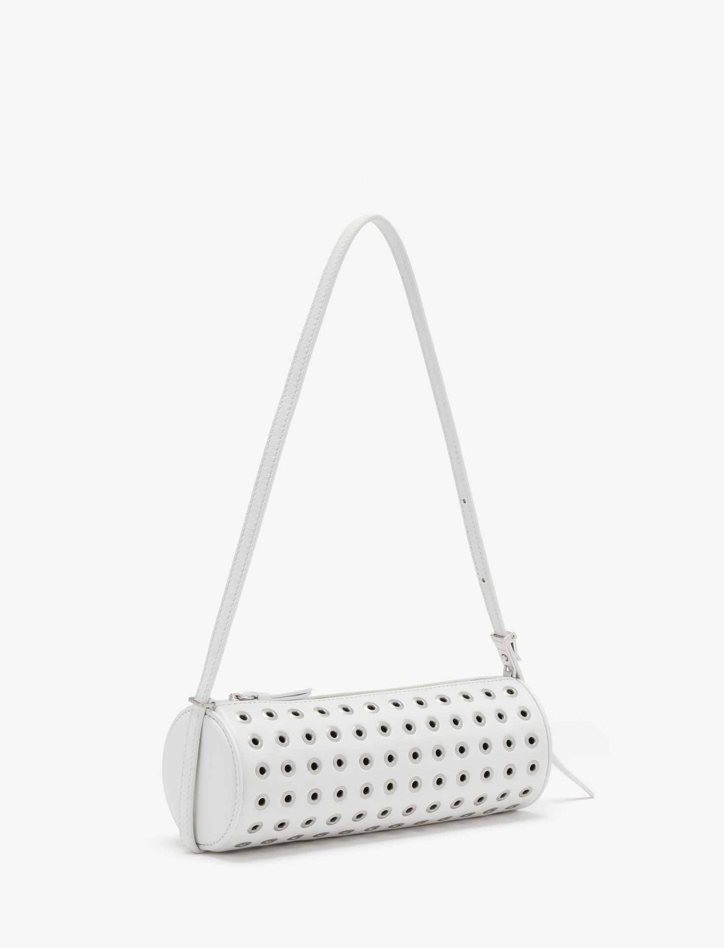 Silo Bag in Eyelet Covered Nappa