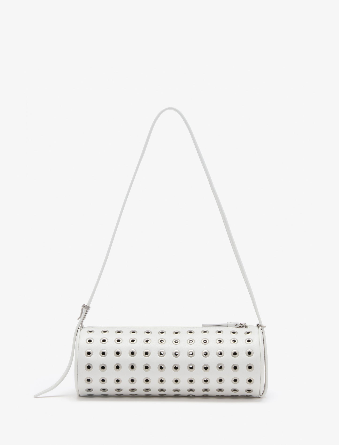 Silo Bag in Eyelet Covered Nappa