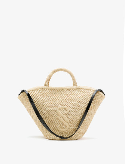 Large Chelsea Tote in Natural Raffia