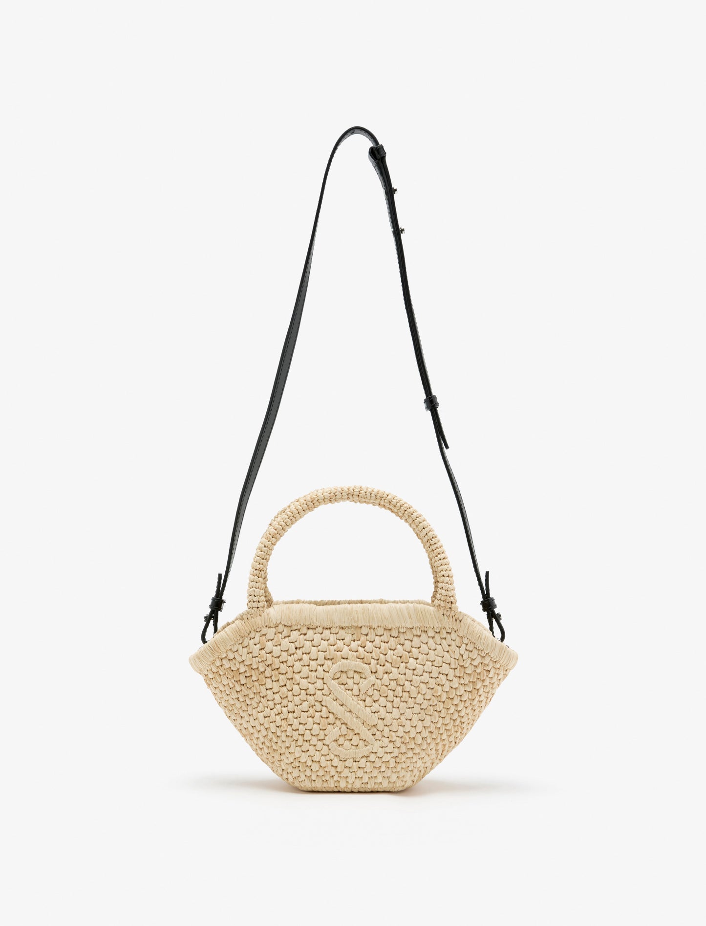Small Chelsea Tote in Natural Raffia