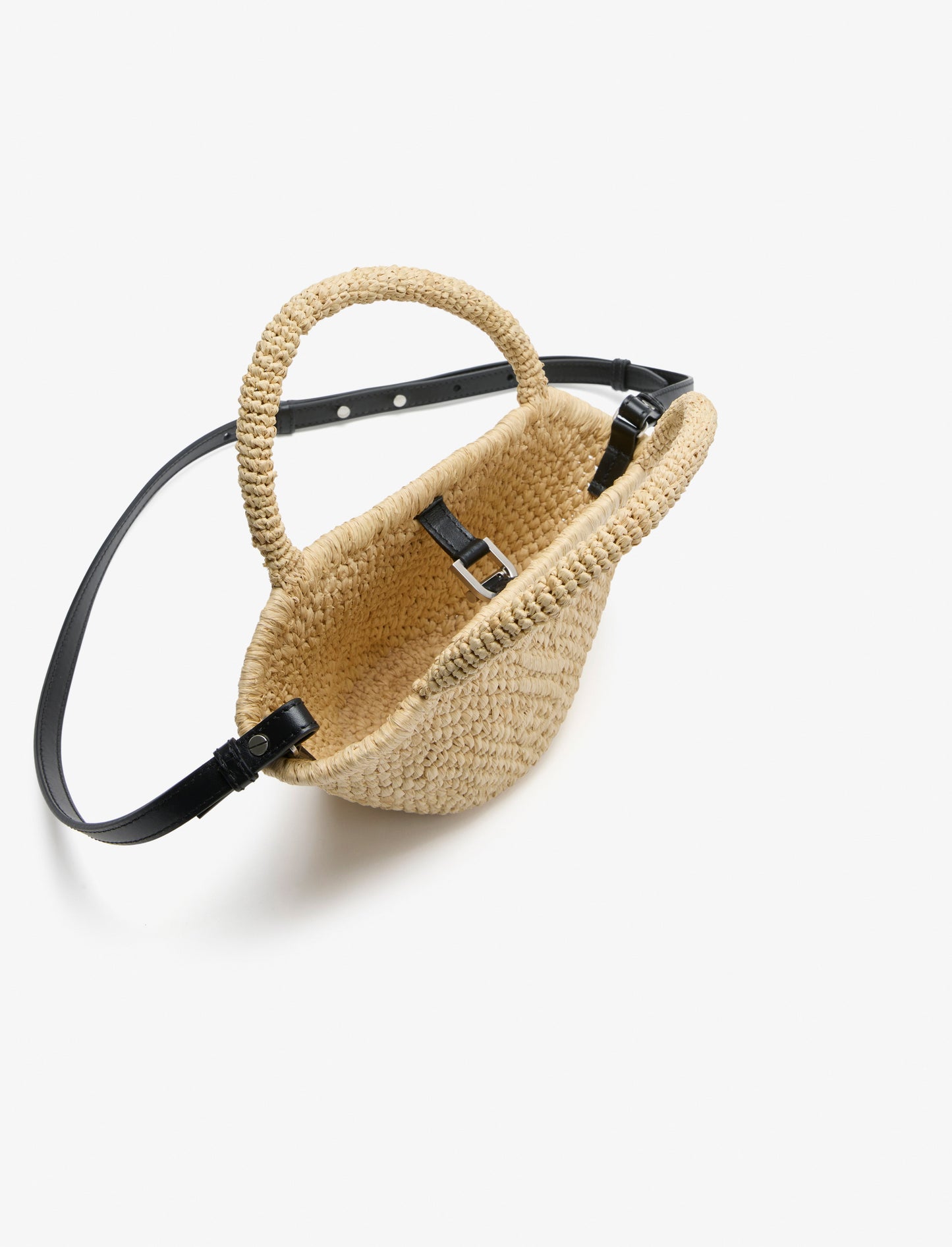Small Chelsea Tote in Natural Raffia