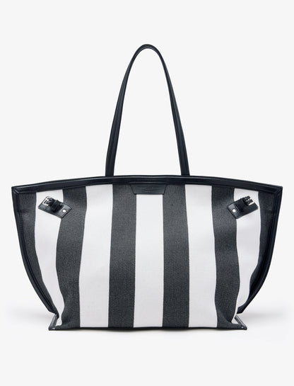 Days Carryall in Striped Canvas