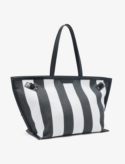 Days Carryall in Striped Canvas
