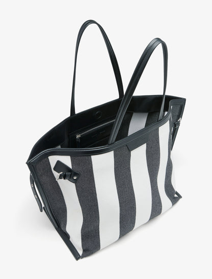 Days Carryall in Striped Canvas