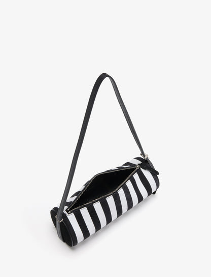 Silo Bag in Pieced Stripes