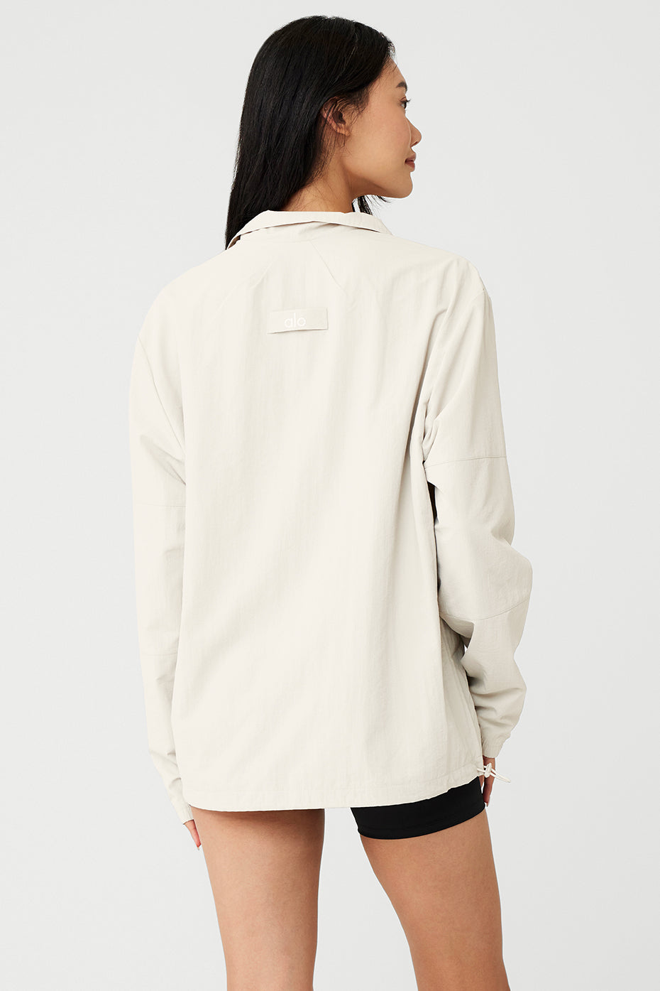 Takeaway Track Pullover - Bone