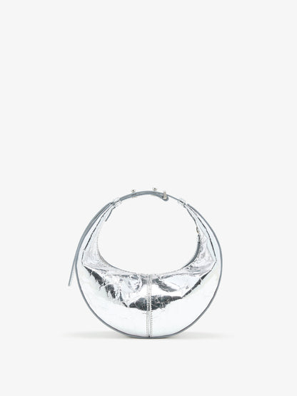 Mini Slide Bag in Crinkle Metallic