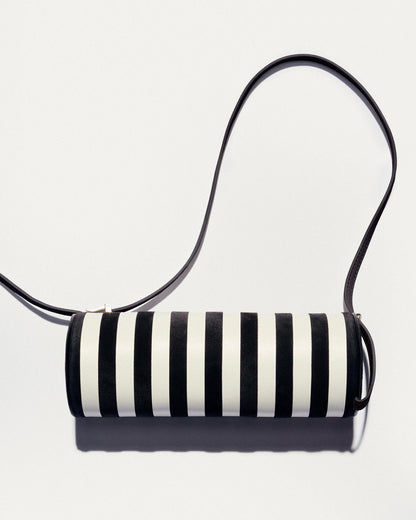 Silo Bag in Pieced Stripes