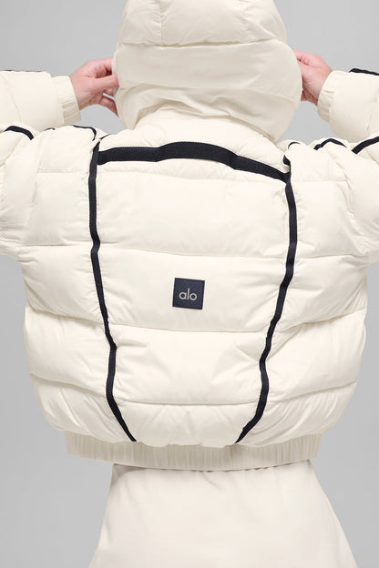Aspen Love Puffer Jacket - Ivory