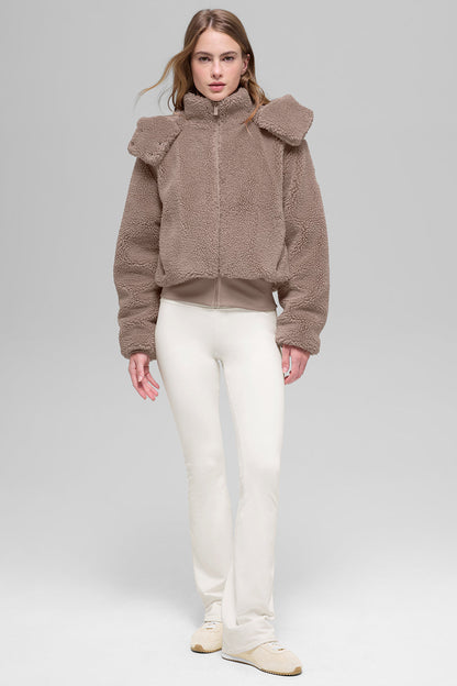 Foxy Sherpa Jacket - Chai Latte