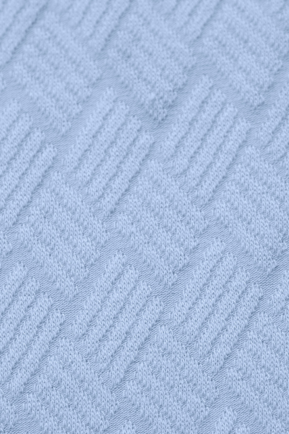 Cropped Doubles Only Full Zip Jacket - Seashell Blue