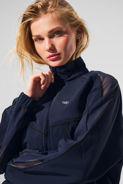 Origin Full-Zip Track Jacket - Navy/Black