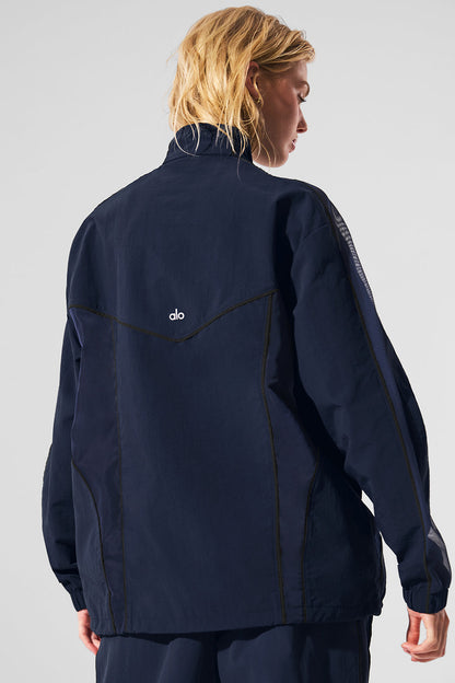 Origin Full-Zip Track Jacket - Navy/Black