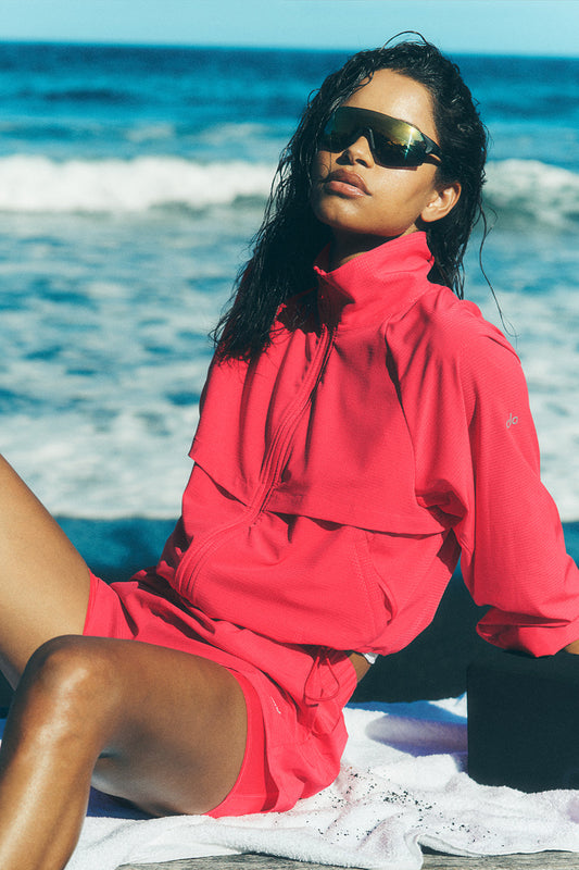 Sport Star Full Zip Jacket - Candy Red