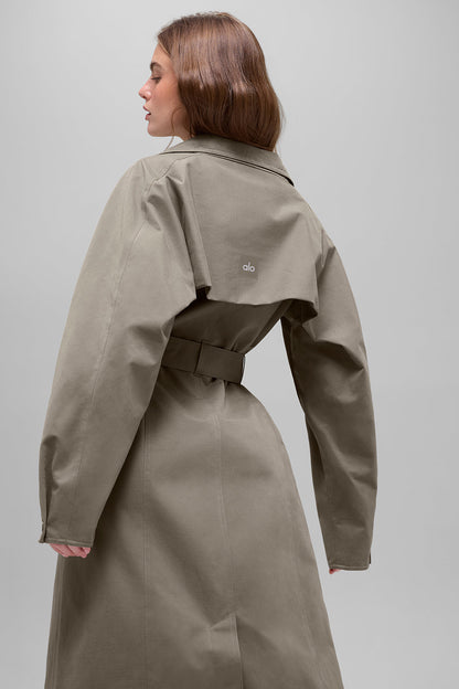 Journey Trench Coat - Light Cocoa