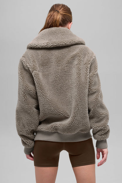 Sherpa Downtown Jacket - Light Cocoa