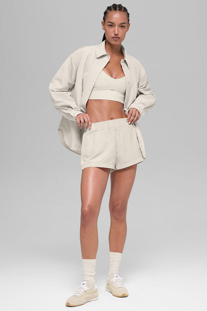 Socialite Shacket - Bone