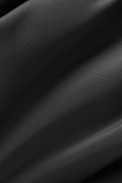 Cropped Atmosphere Puffer - Black