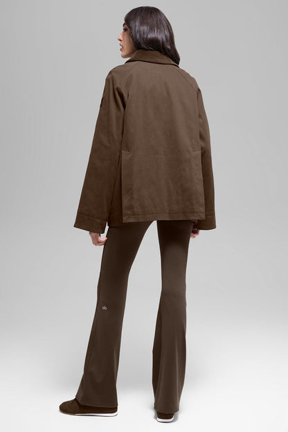 Twill Barn Jacket - Espresso