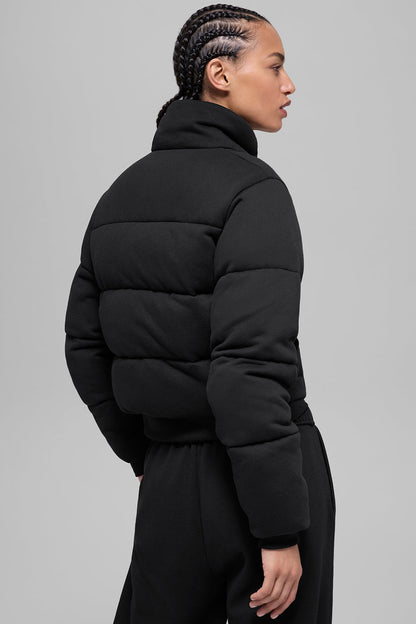 Sweatshirt Puffer - Black