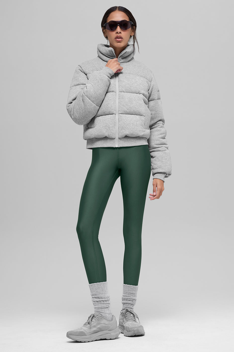 Sweatshirt Puffer - Athletic Heather Grey