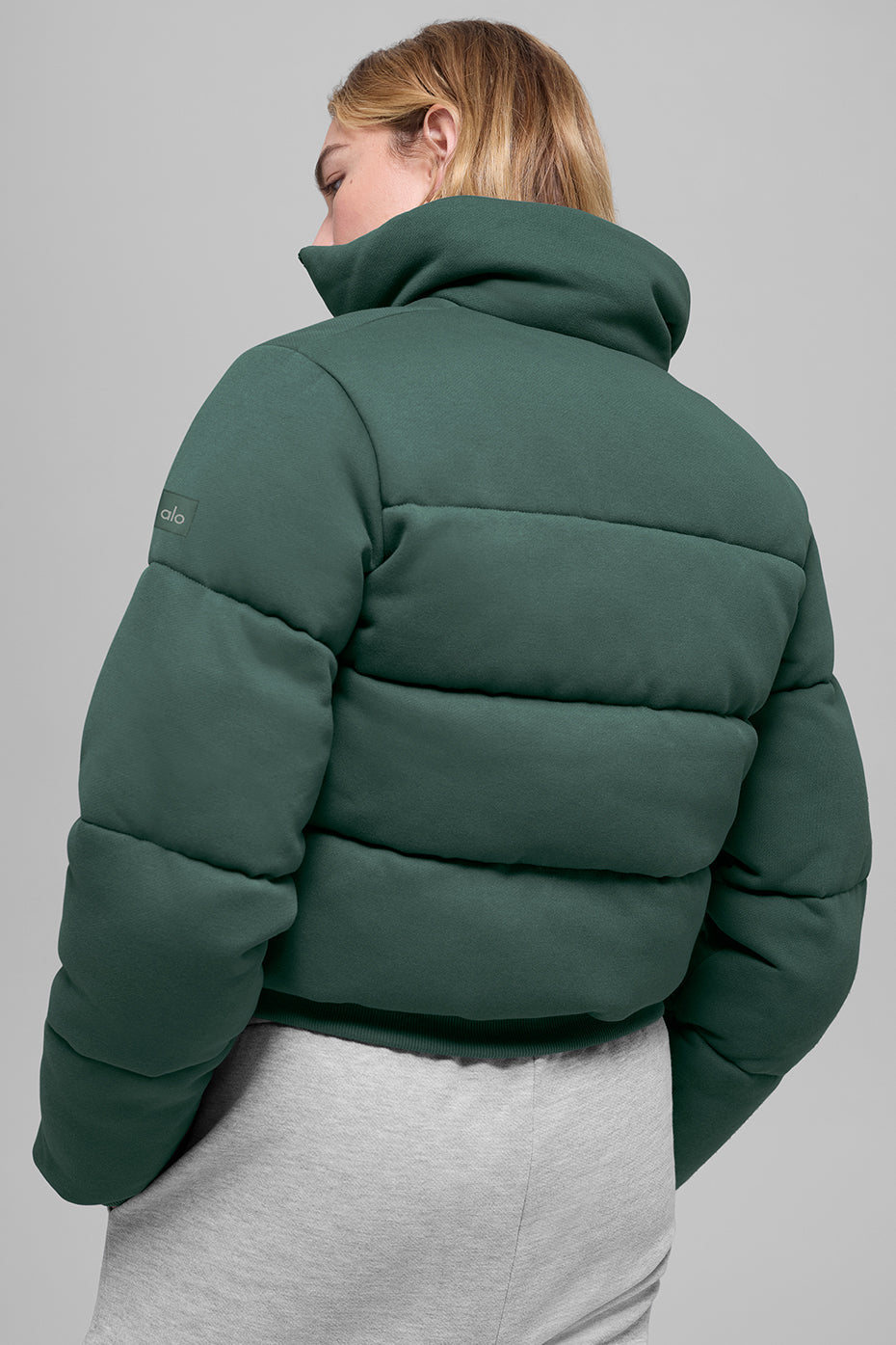 Sweatshirt Puffer - Clover Green