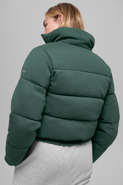 Sweatshirt Puffer - Clover Green