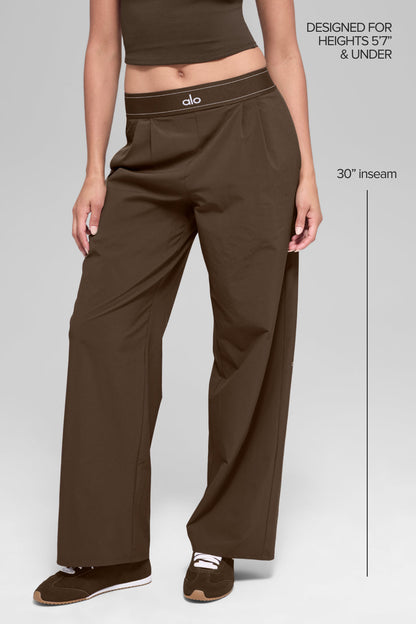 Suit Up Trouser (Regular) - Espresso