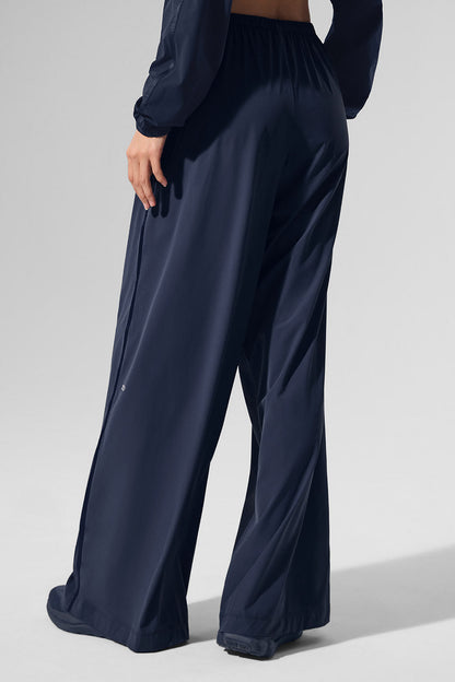 Breezy Wide Leg Pant (Long) - Navy