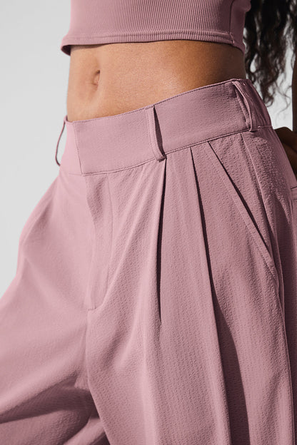 High-Waist Dreamscape Trouser (Regular) - Smoky Quartz