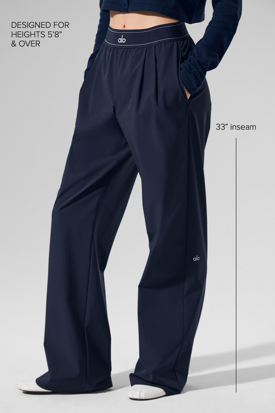 Suit Up Trouser (Long) - Navy