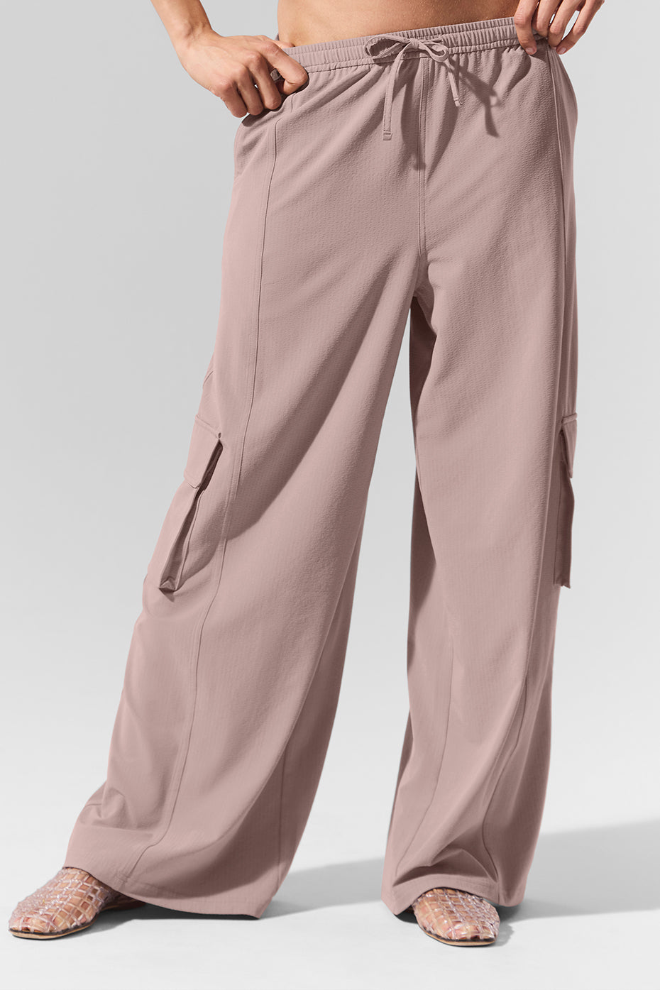 Dreamscape Cargo Wide Leg Pant - Taupe