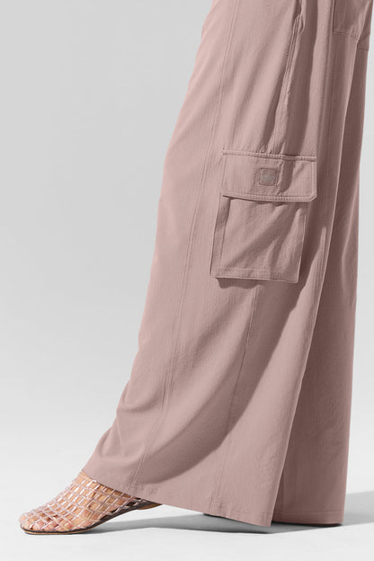 Dreamscape Cargo Wide Leg Pant - Taupe