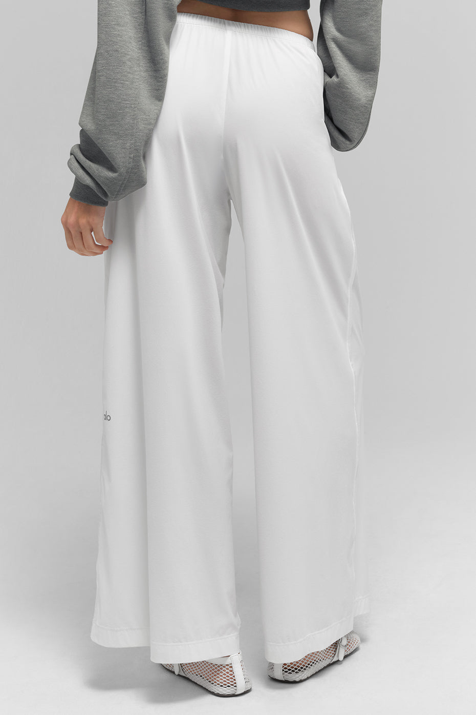 Breezy Wide Leg Pant (Regular) - White