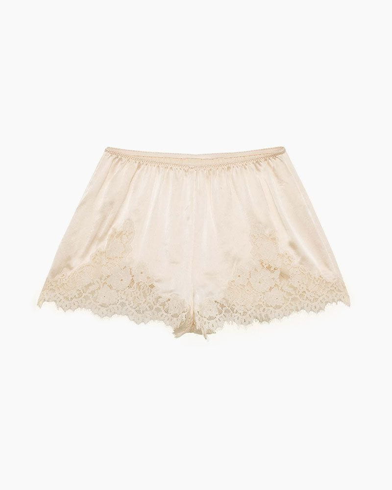 Candlelight Silk Lace Iona Shorts