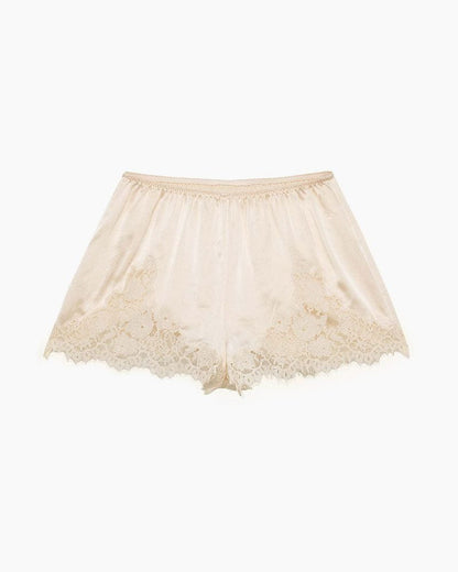 Candlelight Silk Lace Iona Shorts