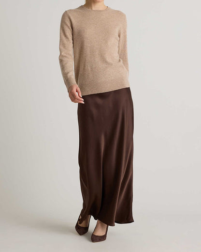 Mongolian Cashmere Soft Crewneck Sweater