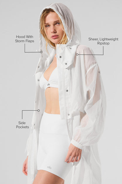 Game Time Trench - White